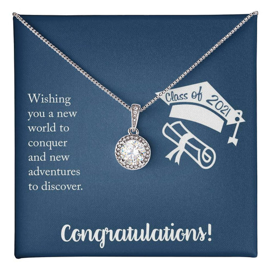 Wishing you a new word Congratulations Eternal Hope Necklace